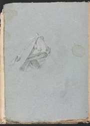 Verona Skitsebog: Draperistudie (side 10)