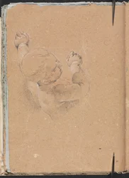 Verona Skitsebog: Putto (side 22)