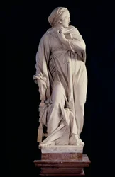 Annonceringen af Francesco Mochi (1580-1654)