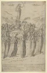 Kyskhedens triumf, ca. 1480-90.