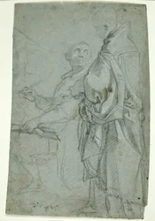 Two Ecclesiastics: Study for the Disputation on the Holy Sacrament, 1606-10
