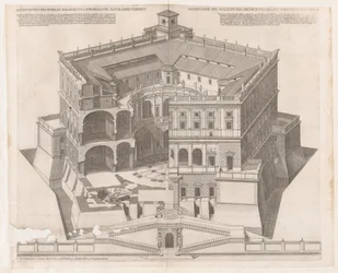 Mirror of Roman Magnificence: Farnese Palace, 16. århundrede., 16. århundrede.