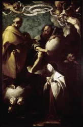 The Vision of Saint Teresa of Avila (olie på lærred