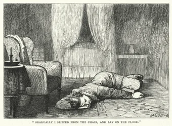 Illustration til store forventninger af Charles Dickens (gravering)