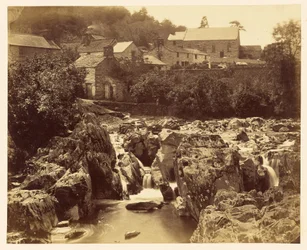 Ved Pont y Pair, Betws-y-Coed, Nordwales