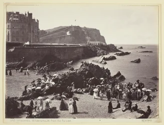 Ilfracombe, Wildersmouth fra paraden, 186094.