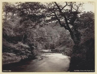 Ivy Bridge, Udsigt over Prysor-floden, 186094.