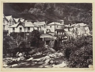 Lynmouth, Riverside Cottages, 186094.
