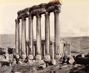 Ruinerne af Solens Tempel og Jupiters Tempel, Baalbek