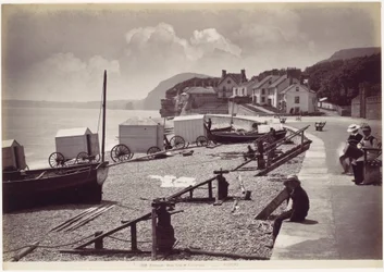 Sidmouth, den vestlige ende af esplanaden