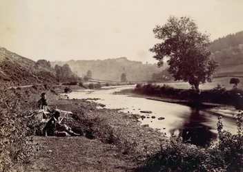 Wye og Symonds Yat. Fra Rocklands, 1870