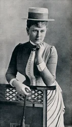 Portrætstudie af den fremtidige Queen Mary, 1885 1911