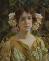 Springtime (olie på lærred)