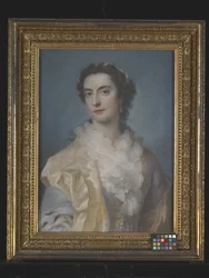 Portrait Of A Lady, ukendt dato (pastel på papir, opklæbet)