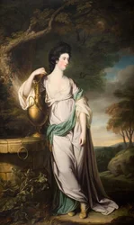 Portræt af frøken Catherine Eld, 1767.
