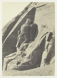 Abou Simbel, Nubien, 1857.