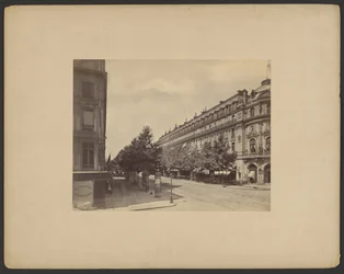 Boulevard des Capucines, på hjørnet af Rue Louis le Grand, Paris