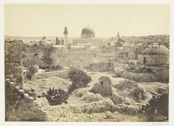 Jerusalem set fra bymuren