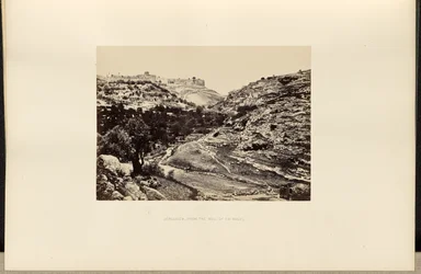 Jerusalem, fra En-Rogels brønd