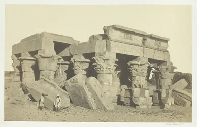 Kom til Ombo, Øvre Egypten, 1857.