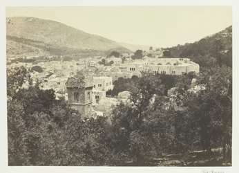 Nablous, Det gamle Sikem, 1857.