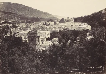 Nablous, Det gamle Sikem, 1857.