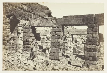 Portikus i Cerf Hossayn-templet, Nubien