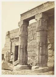Portiko af Goorneh-templet, 185862.