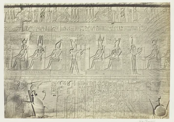 Skulpturer fra den ydre mur, Dendera