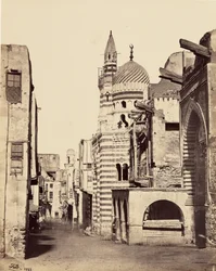 Gadebillede i Cairo