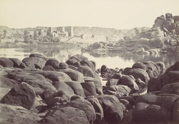 Tilgangen til Philae, 1857.