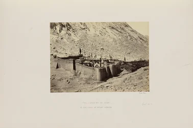 Klosteret på Sinai ved foden af Horeb-bjerget