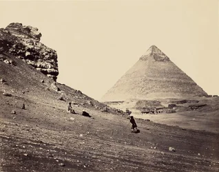 Den anden pyramide set fra sydøst