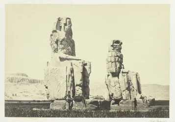 Statuerne af Memnon, Thebensletten