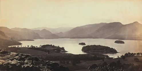 Søen nær Derwentwater i Storbritannien.