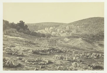 Udsigt ved Hebron, 1857.