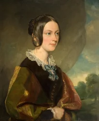 Portræt af Katherine Boulton, 1850.