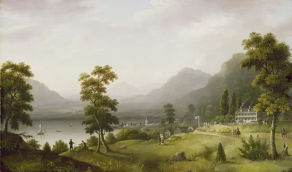 Carters Tavern ved hovedet af Lake George, 1817-18