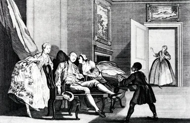 At stjæle et kys, ca. 1743