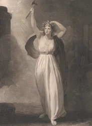 Cassandra Raving Shakespeare, Troilus and Cressida, Act 2,..., første gang udgivet 1795, genudgivet 1852.