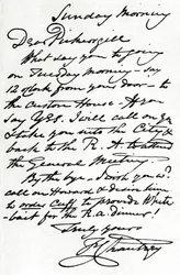 Et brev fra Francis Leggatt Chantrey, 1839 1904