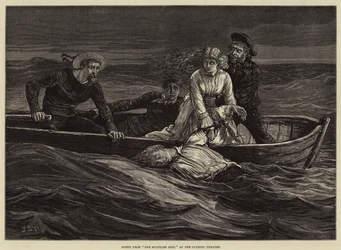 Scene fra The Scuttled Ship, ved det olympiske teater