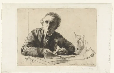 Selvportræt af Francis Seymour-Haden