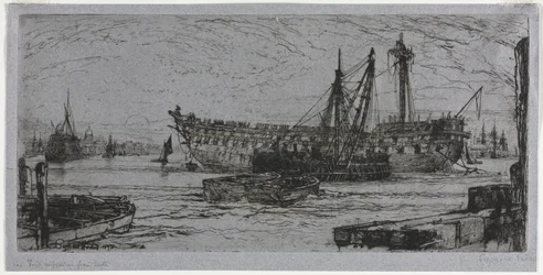Opløsning af Agamemnon, 1870.