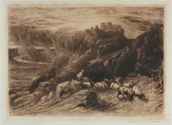 Harlech A Second Plate, 1880.