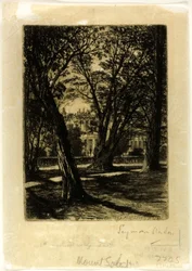 Kensington Gardens, nr. I (lille tallerken)