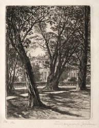 Kensington Gardens The Small Plate, 1859.