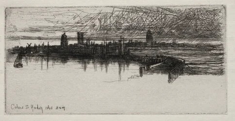 Lille Calais Pier, 1865, kl. 03.00, 1865.