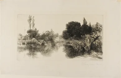 Shere Mill Pond, nr. II (stor plade)