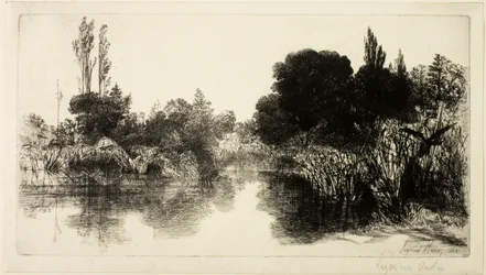 Shere Mill Pond, nr. II (stor plade)